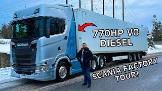 Driving the SCANIA 770S Most POWERFUL Semi Truck in the WORLD [upl. by Hastie237]