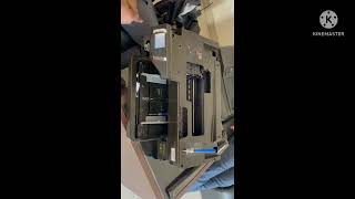 hp officejet 7612 printer diagnos [upl. by Yblehs]