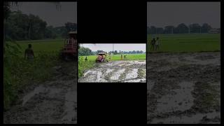 Mahindra tractor jameen chusne ka time fas gaya hai ytshorts [upl. by Einaej]