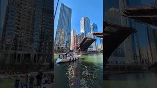 boating up Chicago for River bridge lifts3 [upl. by Stulin]