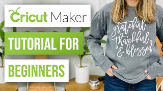 ❤️ Cricut Maker Tutorial for Beginners [upl. by Camila]