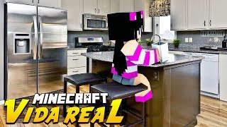 Minecraft  VIDA REAL  12 NOVA COZINHA MODERNA [upl. by Webb]