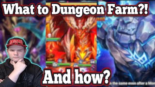 Guide What Dungeon To Farm And How to Farm it  Why You Dont Progress in Summoners War [upl. by Aehta174]