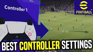 eFootball 2022  Best Controller Settings  Assist Settings Guide [upl. by Conah919]