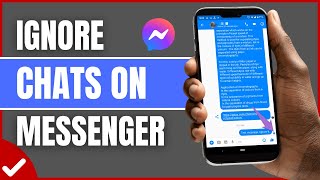 How to ignore Chats On Messenger  How do I ignore someone 2024 [upl. by Grissom]