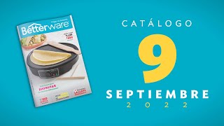 Catálogo Betterware Septiembre 2022 [upl. by Tankoos749]