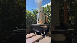 BBQ Charcoal Chimney Starter test [upl. by Waldos]