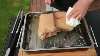 Schweinebauch Sous Vide tolle Farbe [upl. by Cirre]