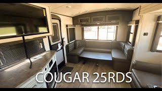 Cougar 25RDS  rear dining travel trailer [upl. by Ettenna]