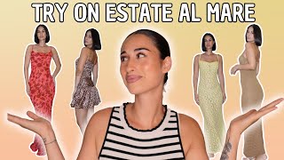 TRY ON ESTATE AL MARE  SUMMER OUTFIT SHEIN [upl. by Yasmine]