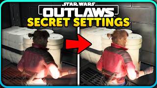 Star Wars Outlaws SECRET Graphics Settings ULTRA vs OUTLAW MAX Settings Comparison [upl. by Rehm]