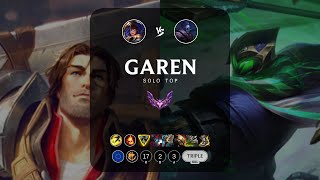 Garen Top vs Jax  EUW Master Patch 1324 [upl. by Zap]