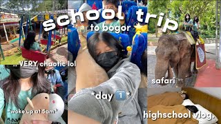 SCHOOL TRIP VLOG🏫 day 1 safari amusement park SERU BGT RILL  UPHC [upl. by Ailegna]