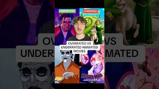 OVERRATED VS UNDERRATED ANIMATED MOVIES‼️❄️ movies [upl. by Gun925]