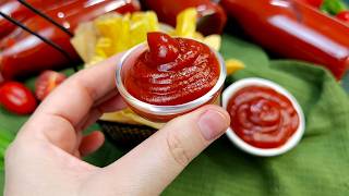 Are 3 secrete Ketchup de casa cu gust real de ketchup si consitenta foarte fina [upl. by Airrat]