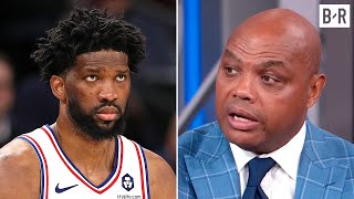 Chuck Reacts to Joel Embiid amp 76ers Leaked Team Meeting  Inside the NBA [upl. by Onivag]