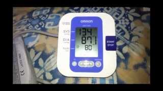 Omron HEM 7203 Upper Arm Bp Monitor Unboxing [upl. by Nnailuj]