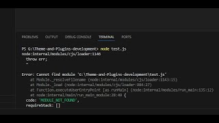 Error Cannot find module  nodejs error solved [upl. by Odrick]