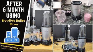 After 6 month using  NutriPro Juicer Mixer Grinder  Smoothie Maker  500 Watts detail review [upl. by Gerik706]