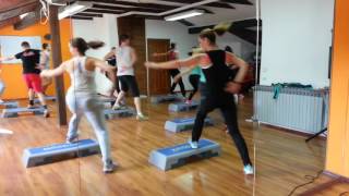 Step Aerobics Choreography [upl. by Laszlo842]