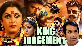 Nandamuri Balakrishnas King Judgement 2024 New Hindi Dubbed Movie  Ramya Krishnan Brahmanandam [upl. by Mauro953]