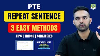 How to attempt PTE Repeat Sentence  3 Easy Methods  Tips Tricks amp Strategies  Language Academy [upl. by Anoiuq]