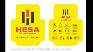 HESA SHUTTERING PLYWOOD Indias Best quality Plywood shutteringpanels [upl. by Enitsed]