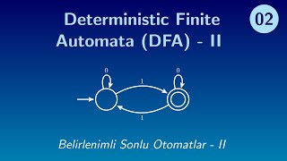 Deterministic Finite Automata DFA  II Çözümlü Örnekler [upl. by Julianna]