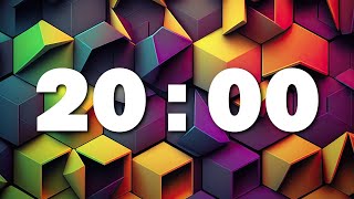 Bright geometric countdown timer  2000 [upl. by Theodor]