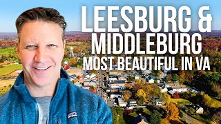 Leesburg VA and Middleburg Most Beautiful in Loudoun County [upl. by Tur654]