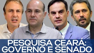 PESQUISA CEARÁ GOVERNO E SENADO [upl. by Elleuqar114]