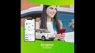 Alquila un coche con Europcar On Demand [upl. by Kinata]