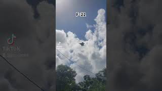 F22 is so 🔥 jet trending jets planes viralvideo [upl. by Otti]