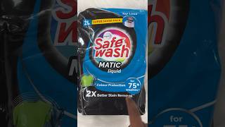 Safewash Top Load Matic Liquid Detergent Review liquiddetergent review [upl. by Waverley]