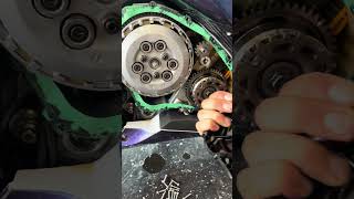 CLUTCH replacement GSXR1000 mechanic diy superbike [upl. by Anoynek34]