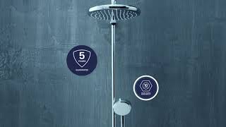 Soothing Sustainable Showering  The GROHE Tempesta 250 [upl. by Inesita213]