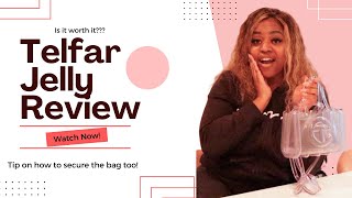 Telfar Bag Review  Telfar x Melissa Jelly  Stadium Approved Purse [upl. by Ennyleuqcaj]