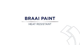 Duram Braai Paint a 2in1 selfetching primer and heat resistant paint [upl. by Therine784]