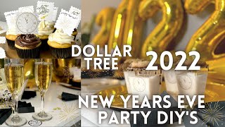 New Year’s Eve Party DIY ideas  Dollar Tree DIY New Years 2022  DIY New Year Decorations [upl. by Willumsen]