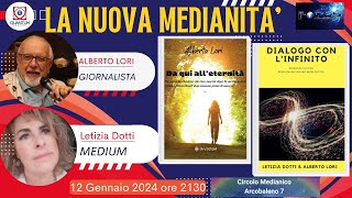 quotLa nuova Medianitàquot con Alberto Lori e la medium Letizia Dotti 1 appuntamento [upl. by Barton]