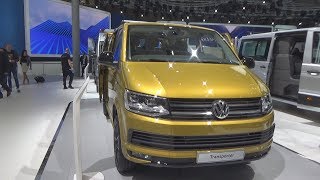 Volkswagen Transporter T6 Sport Panel Van 2019 Exterior and Interior Walkaround [upl. by Aivatnuhs]