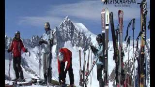 Valais Wallis  Aletsch Arena Winter [upl. by Nrev]