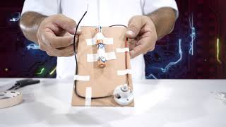 ¿Cómo hacer un circuito eléctrico en casa  Experimento casero [upl. by Haimehen]