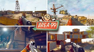 Area 99 Map Showcase in 4K Ultra Graphics  Warzone Black Ops 6 [upl. by Chaffinch125]