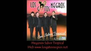 LOS GATOS NEGROS MEGAMIX SABOR TROPICAL [upl. by Teleya]