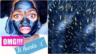 DIY PeelOff Face Mask For Blackheads  Luchi Loyale [upl. by Anitserp]