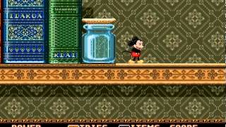 Castle of Illusion Sega Genesis  Mega Drive  Full Game [upl. by Ellienad]