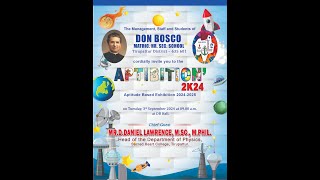 DON BOSCO MHSS  TPT  WINNERS OF PRIMARY  APTIBITION 2024 [upl. by Caspar963]