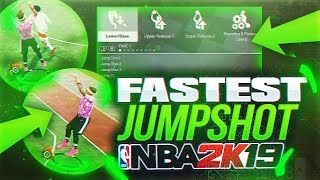 NEW FASTEST JUMPSHOT IN NBA 2K19 JUMPSHOT OF THE WEEK EP 1 [upl. by Lesiram]