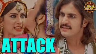 Jodha Akbar  Ruqaiya Begum ATTACKS Aatifa  20th August 2014 FULL EPISODE [upl. by Ecnerwaled]